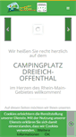 Mobile Screenshot of campingplatz-dreieich.de